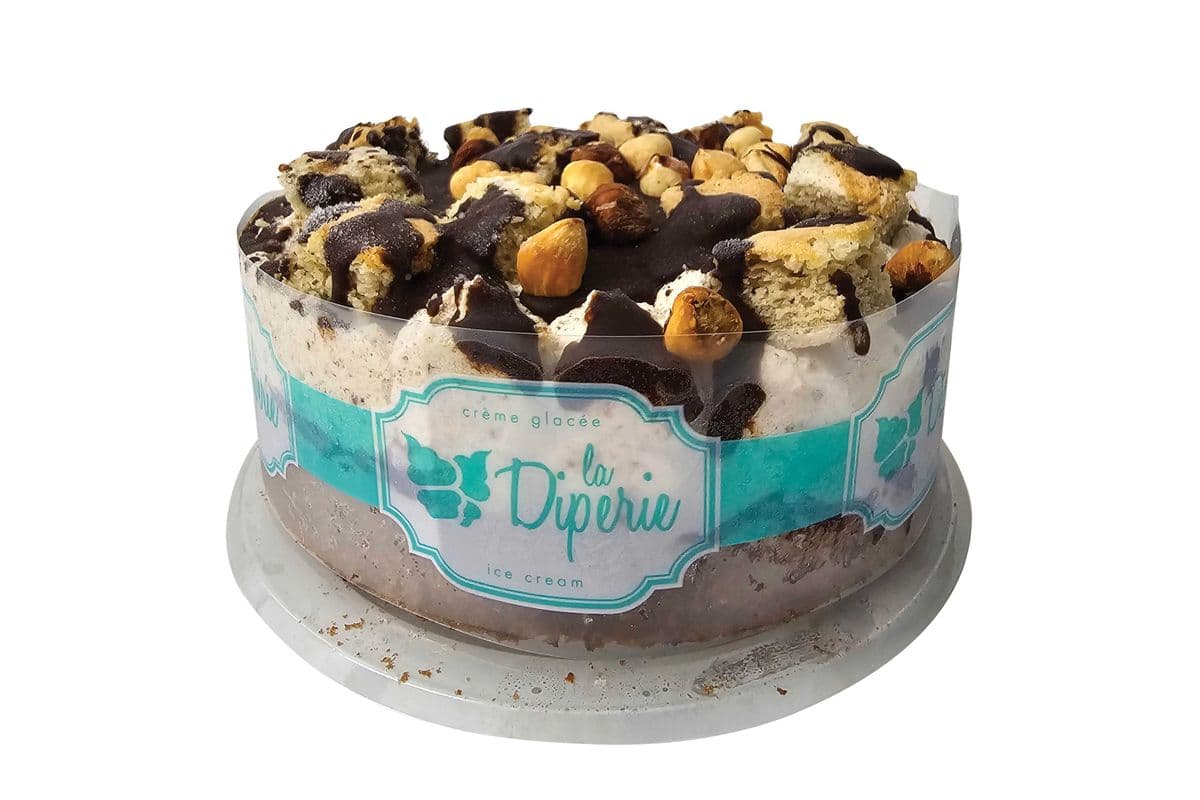 6'' Gâteau Noisettes et Chocolat // 6'' Hazelnut Chocolate Cake