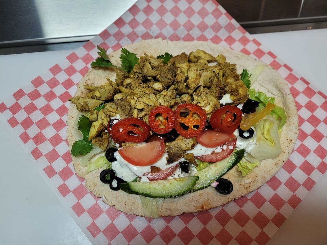 7'' Curry Chicken Pita Wrap
