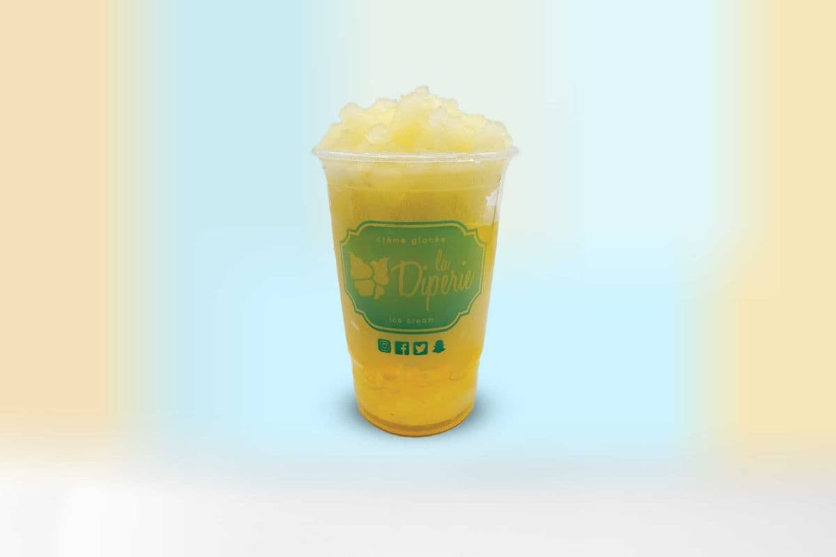 Mangue Bulles Givrées // Frozen Mango Boba