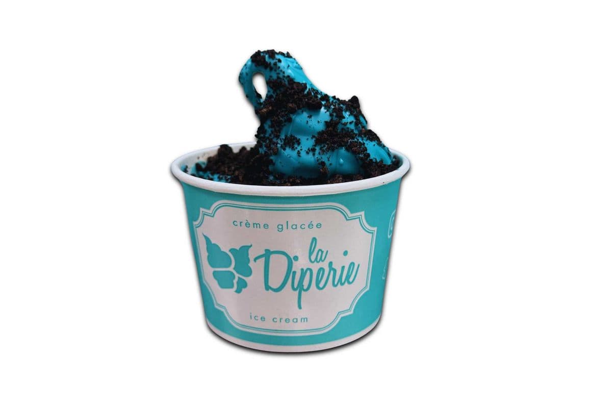 Crème glacée premium The Cookie Monster / The Cookie Monster Premium Ice Cream