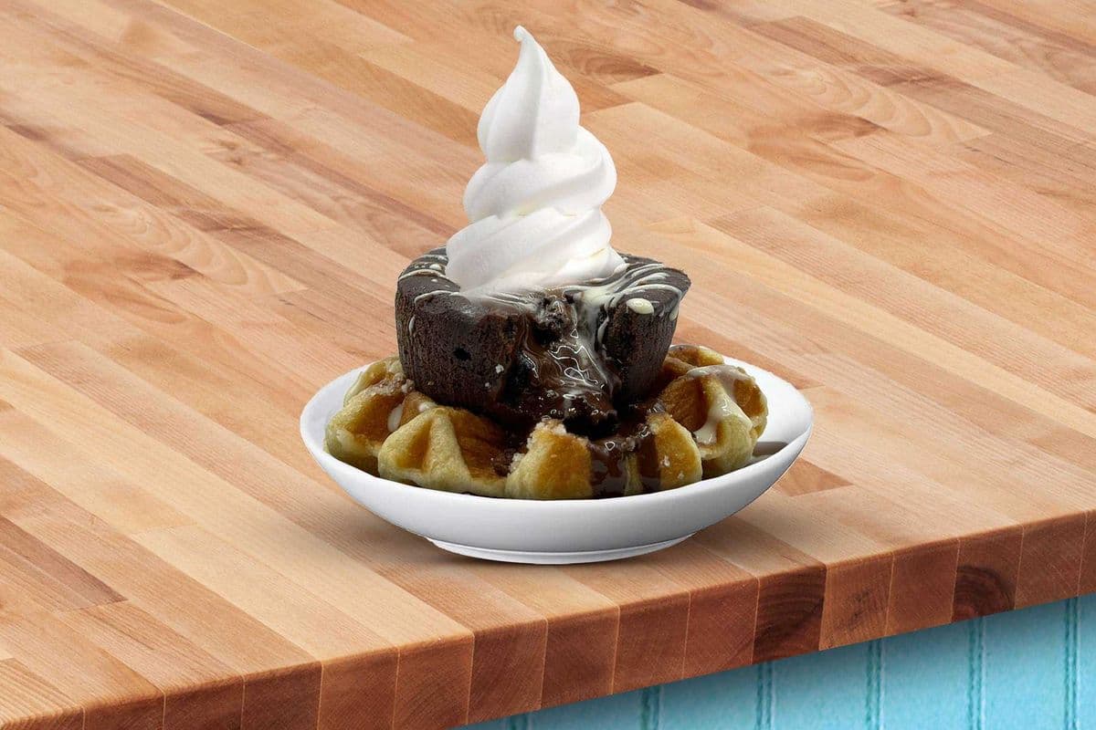 Gaufres Lava Cake / The Lava Waffle