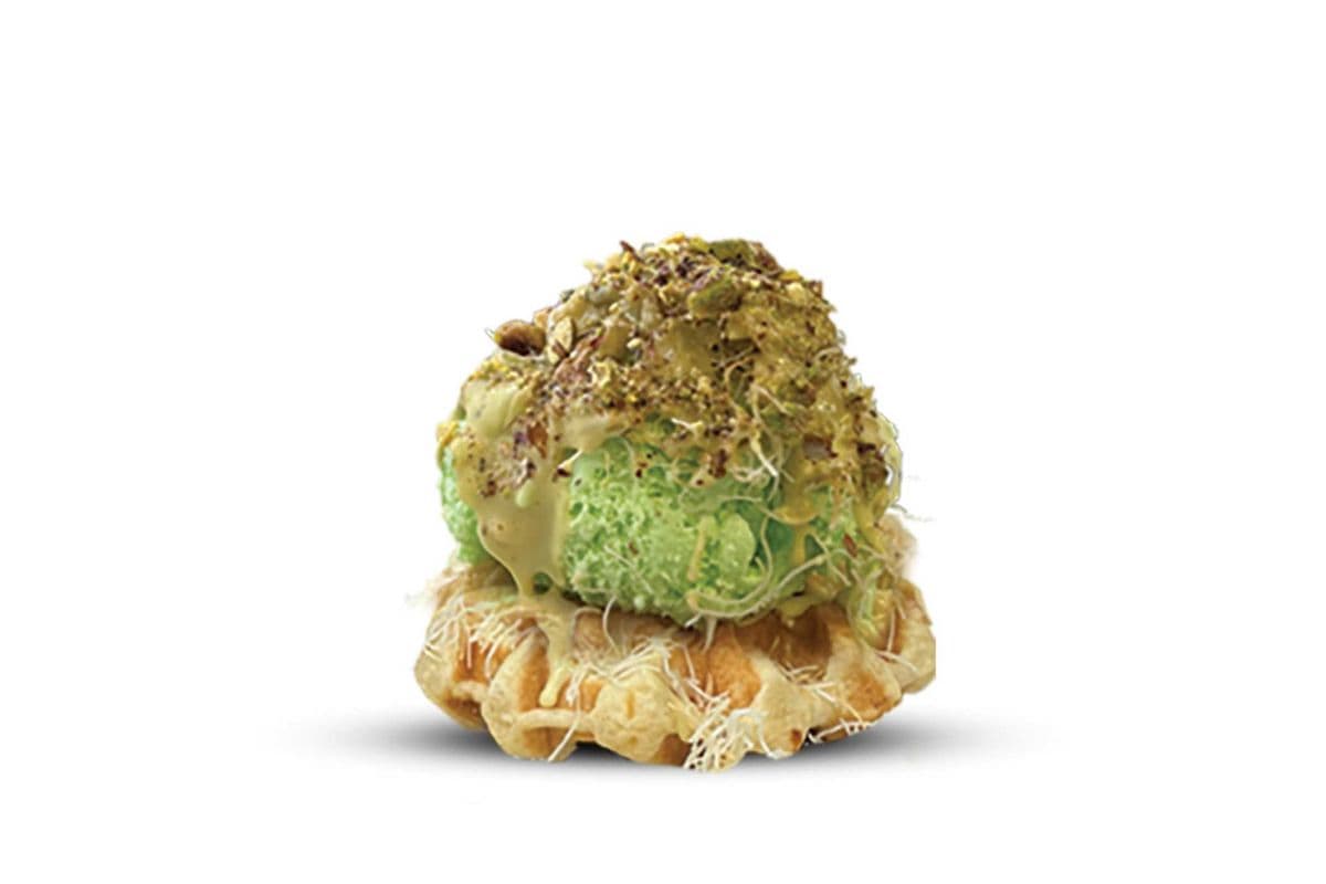 Gaufre Kunefe Pistache // Kunefe Pistachio Waffle