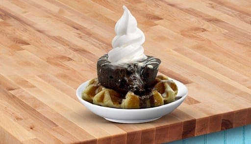 THE LAVA CAKE WAFFLE
