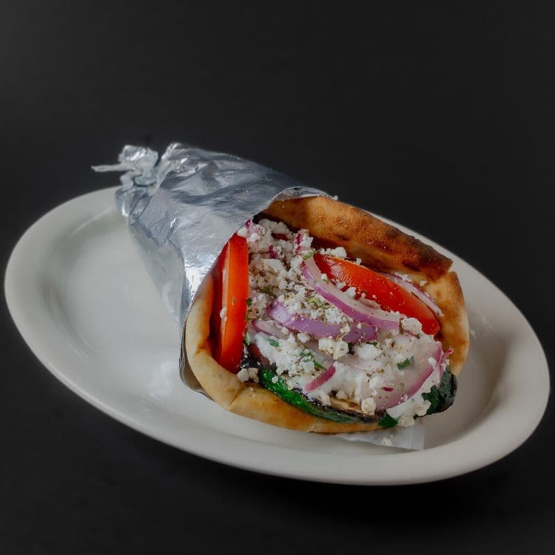 Pita végétarienne grillée / Grilled Veggie Pita