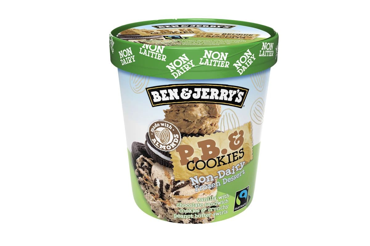 B&J Peanut Butter Cookie Non-Dairy (473ml) - 77422