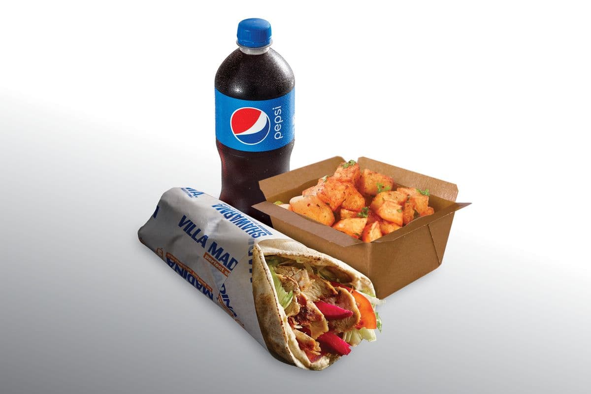 Chicken Shawarma Sandwich Combo