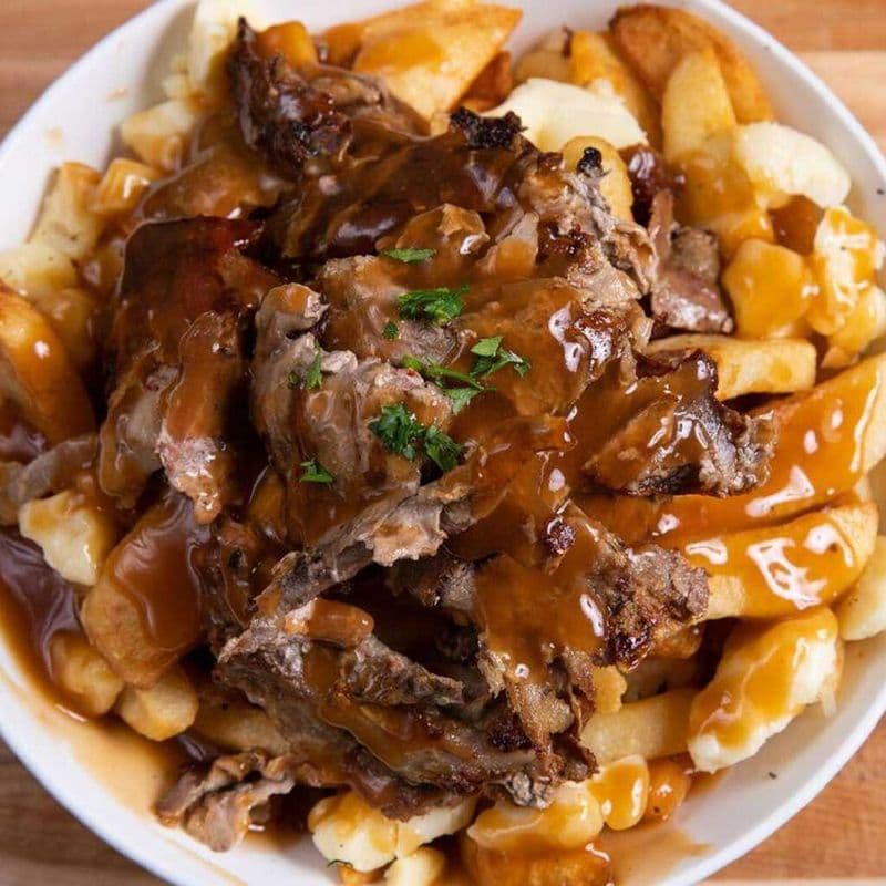 Poutine gyro à l'ancienne Arahova