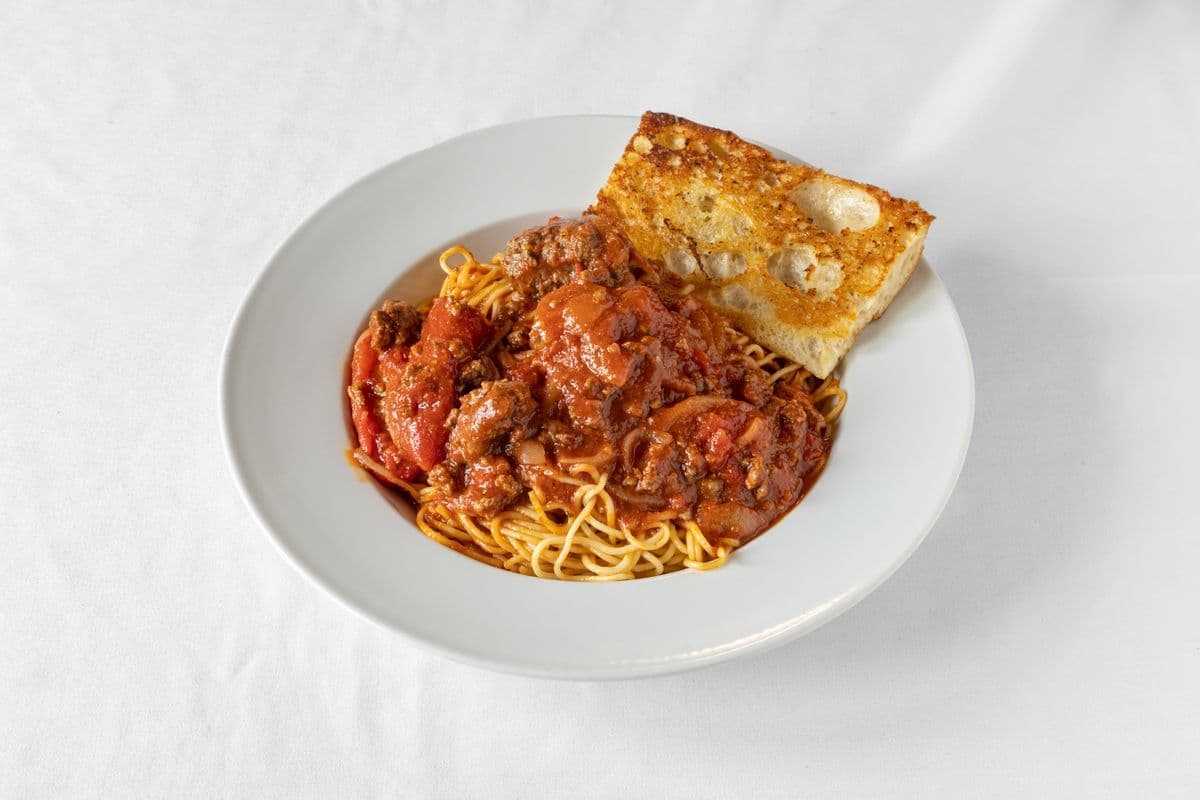 Spaghetti à la sauce à la viande