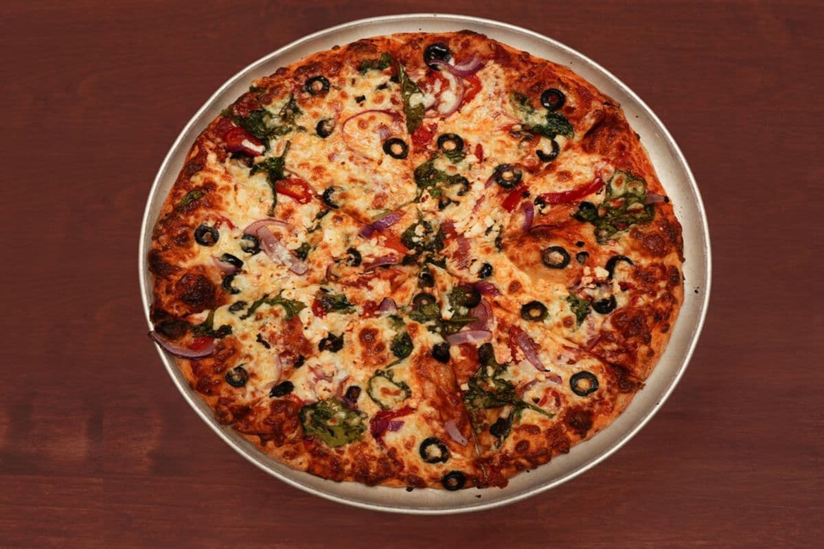 Mediterranean Veggie Pizza