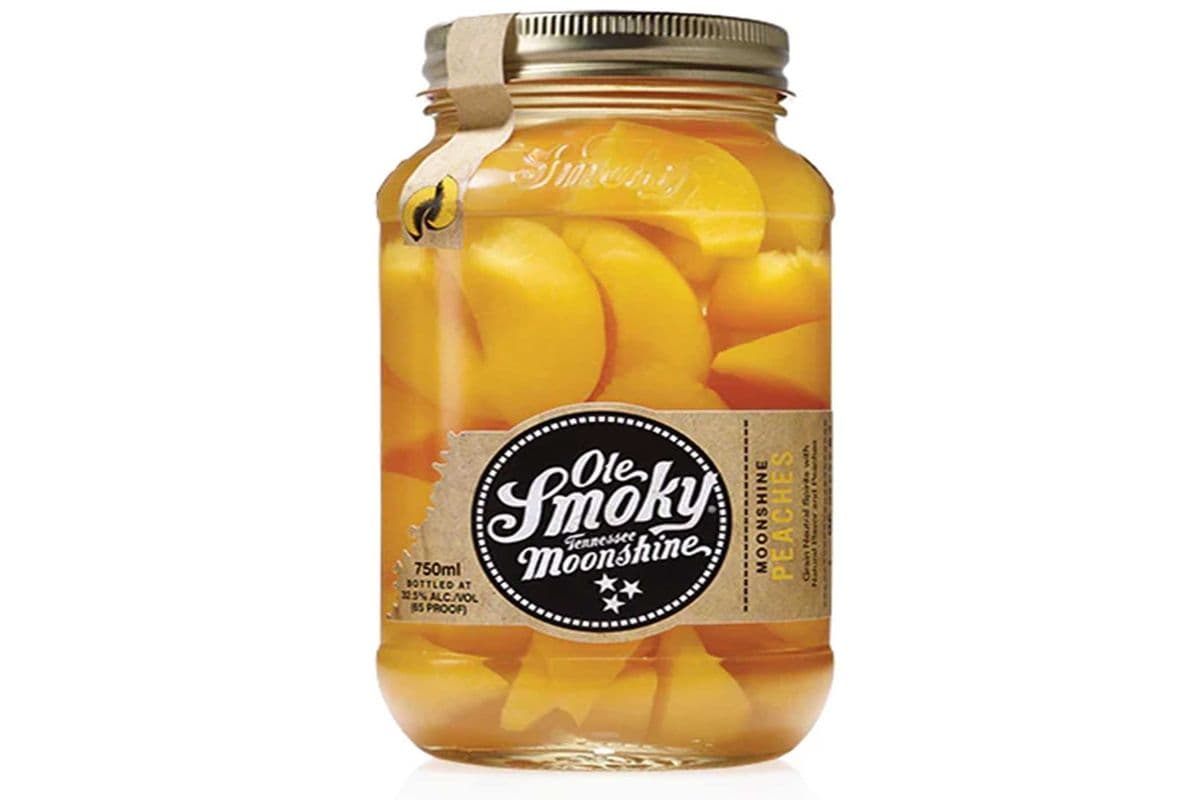 OLE SMOKY PEACHES MOONSHINE 750 ML (1 x 750ML)