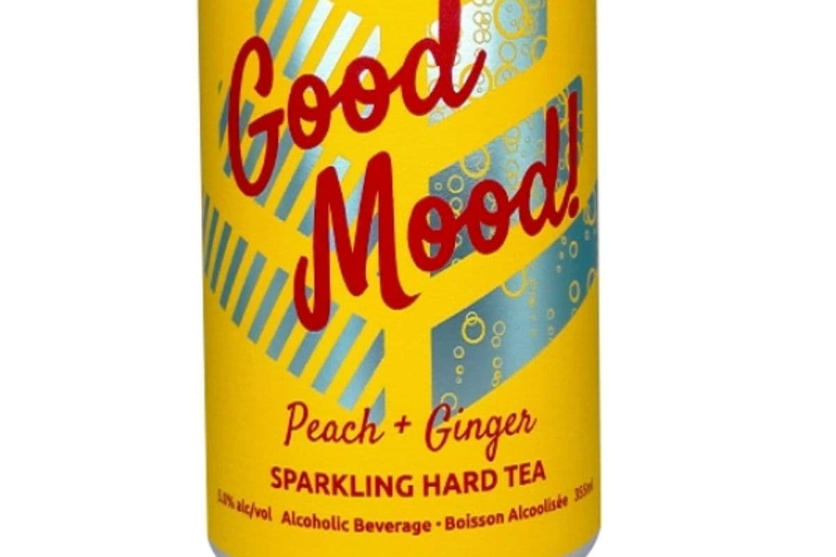 GMB HARD TEA PEACH GINGER (1 x 6x355mL)