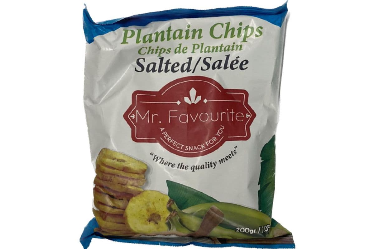 Out of stock Mr Favourite Plantain Chips Salted (200g) (270 Cal)