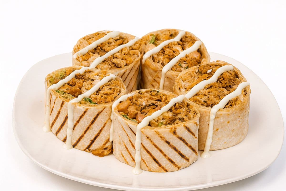Chicken Shawarma SAJ Wrap