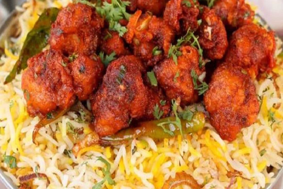 Chicken 65 Biryani (Boneless, Halal)