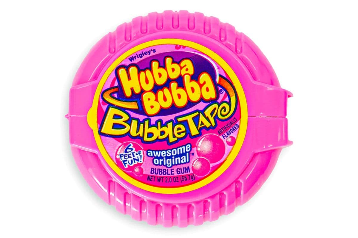 Hubba Bubba Bubble Tape Awesome Original Bubble Gum (56.7 g)