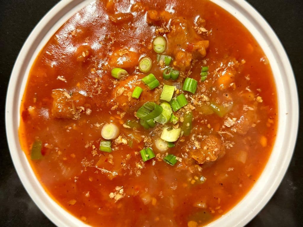 Hot Garlic Chicken Gravy