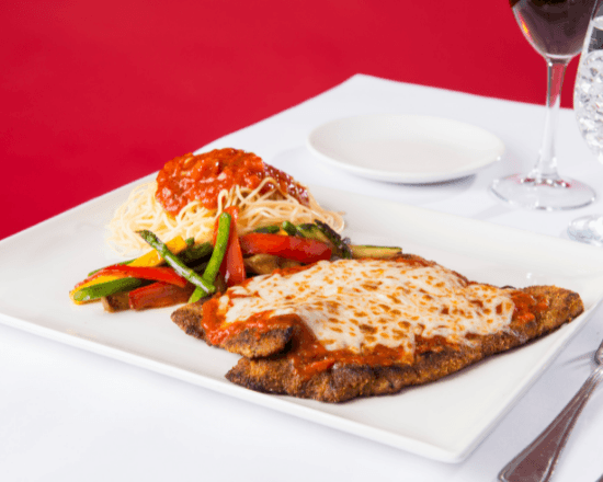 Veau parmigiana / Veal Parmigiana