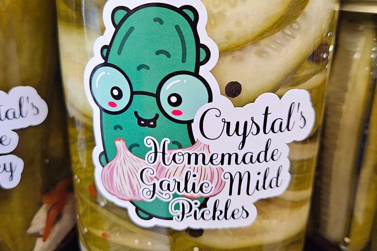 Pickles - Lg Garlic Mild Slices