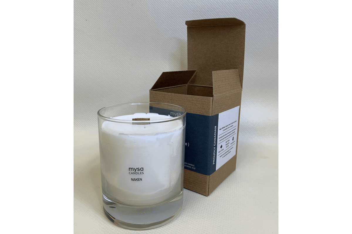 Large Hand Poured Wood-Wick Soy Candles - 8 oz.