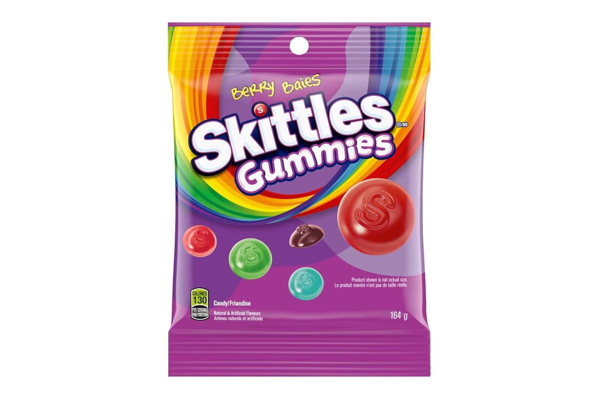 Skittles Gummies Berry (164g) 77640