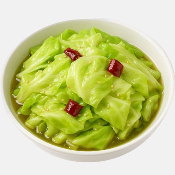 Sizzling Chili Cabbage 炝拌高丽菜