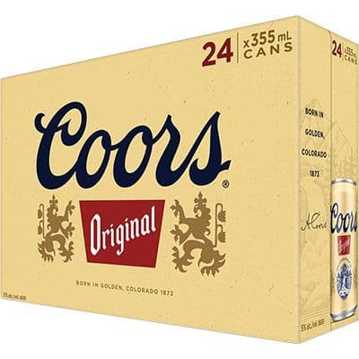 COORS ORIGINAL 24 CAN (24 x 355ml)
