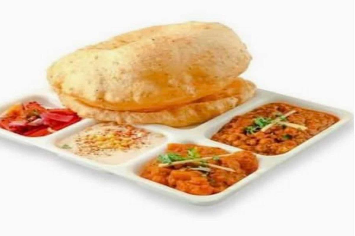 Channa Bhatura Thali