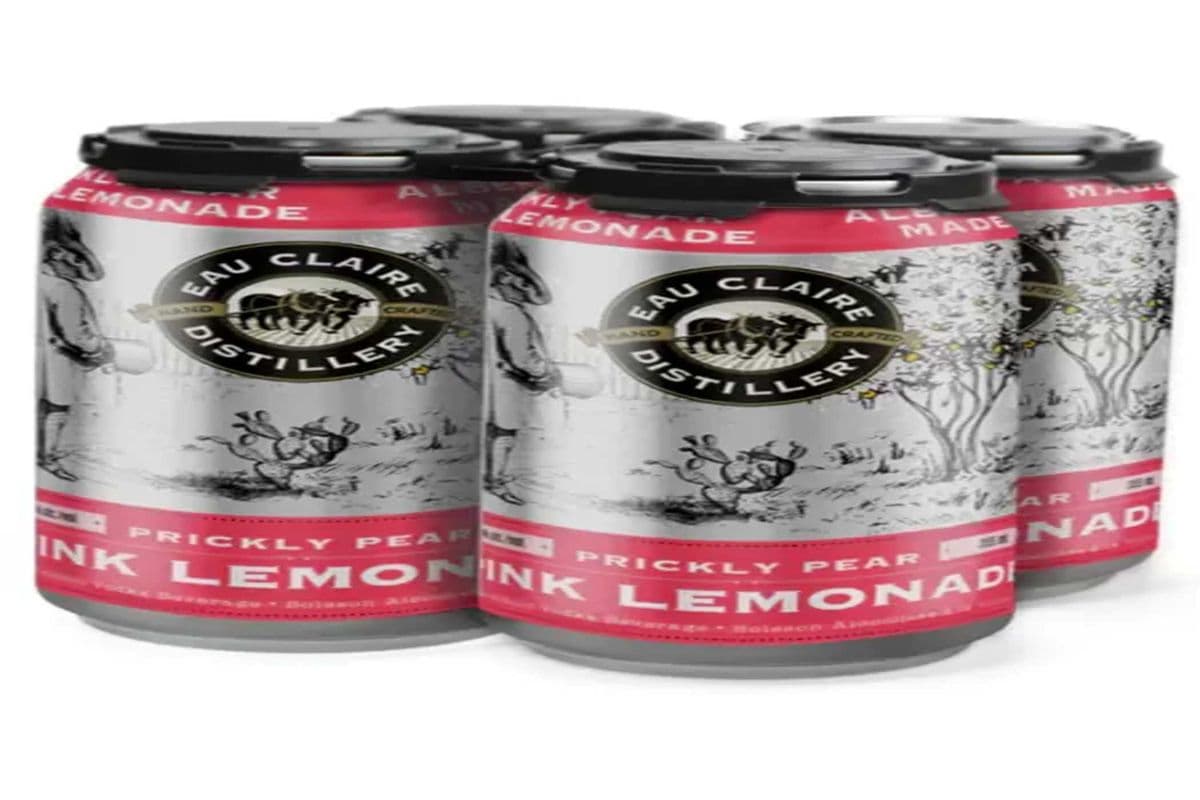 EAU CLAIRE PRICKLY PEAR PINK LEMONADE (4 x 355 ML)