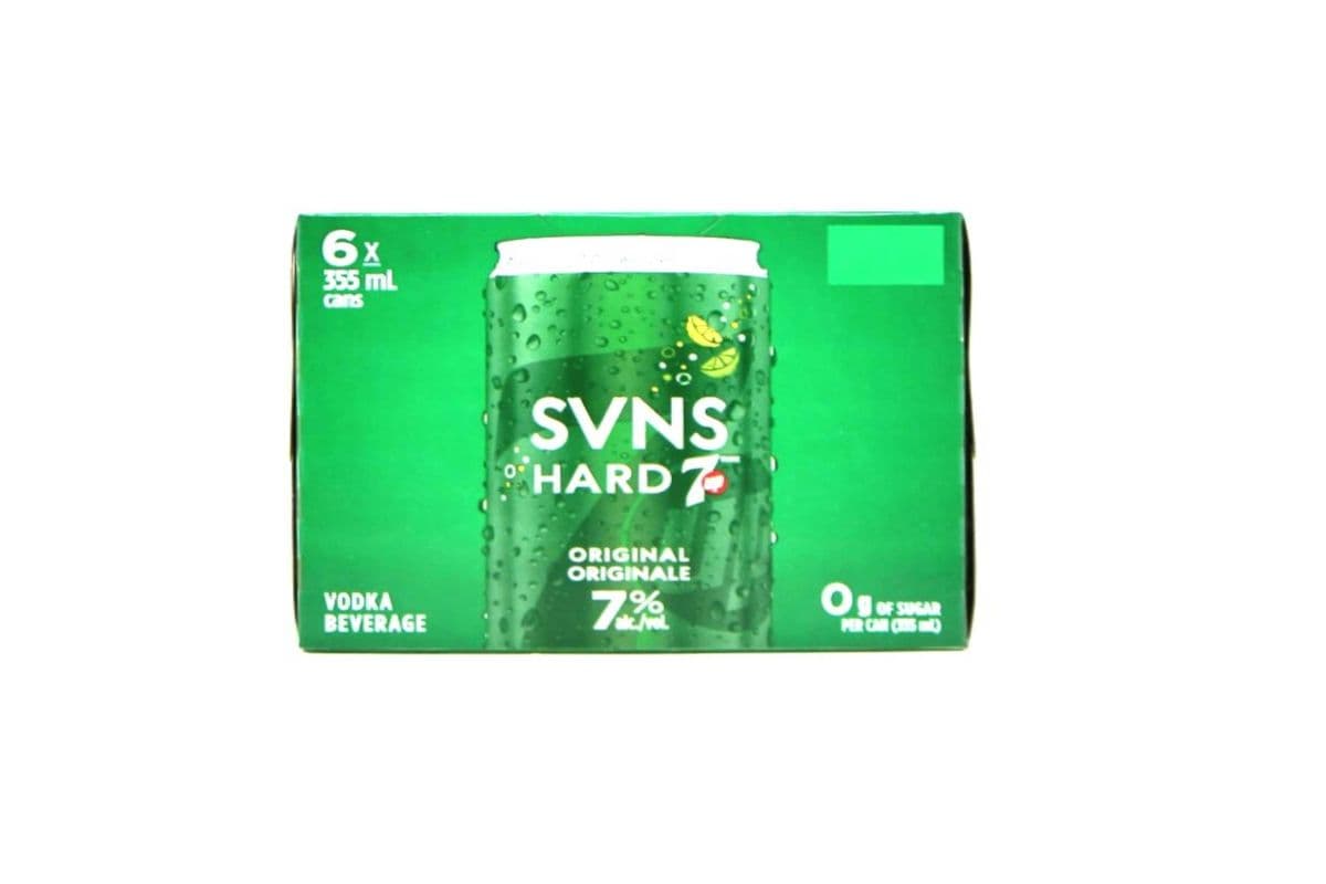 SVNS HARD 7UP ORIGINAL 6*355ML CANS (6 x 6*355ML )