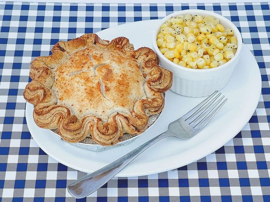 Chicken Carbonara Pie (5" Combo)