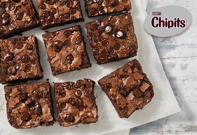 Brownie triple chocolat HERSHEY'S® Chipits®