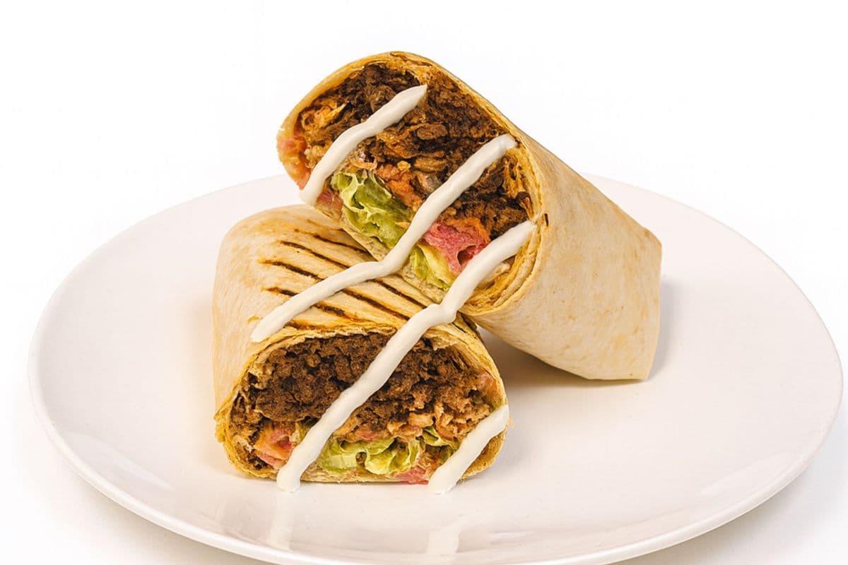 Mixed Shawarma Wrap (Beef and Lamb)