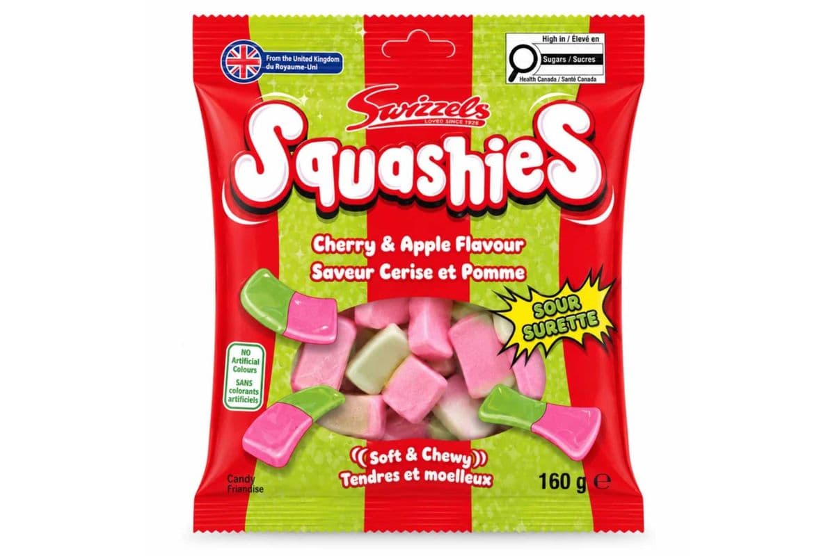 Swizzels Squashies Cherry & Apple Flavour (160 g)