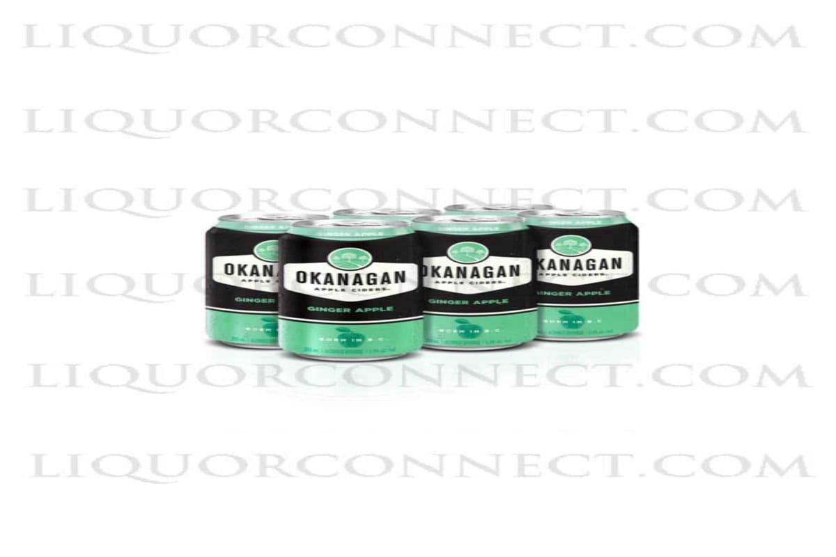OKANAGAN PREMIUM GINGER APPLE 6 CANS (1 x 6 CANS)