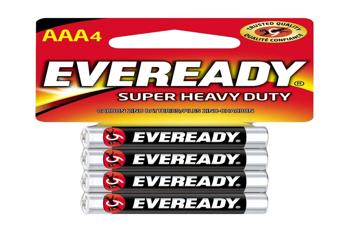 Eveready AAA4 batteries (4)
