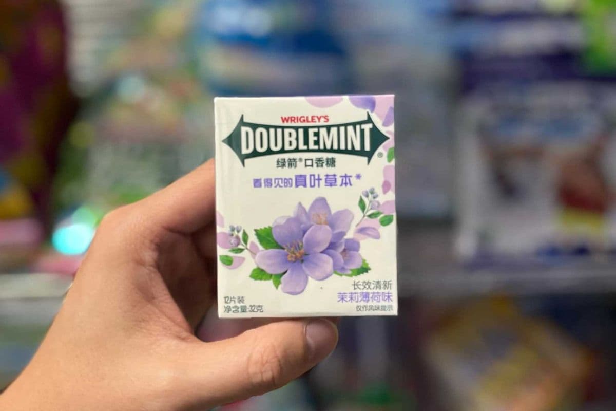 (CHINA) DOUBLEMINT GUM JASMINE MINT🌸🍃- 12PCS