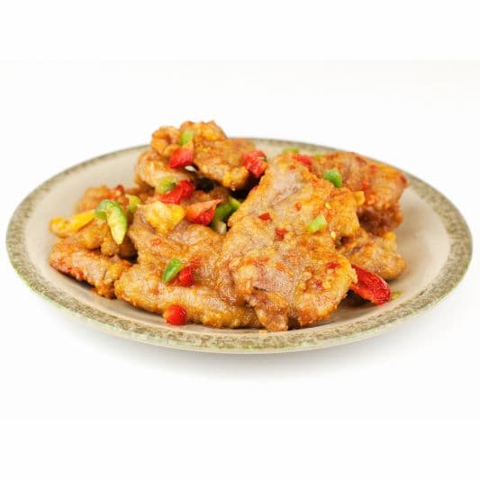 Spicy Salt Pork Loin
