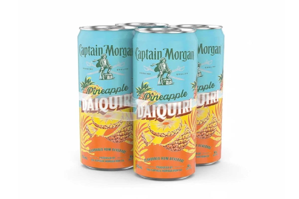CAPTAIN MORGAN PINEAPPLE DAIQUIRI (4 x 355ML)
