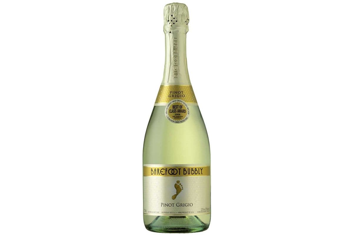 Barefoot Bubbly Pinot Grigio (1 x 750 ml Bottle)
