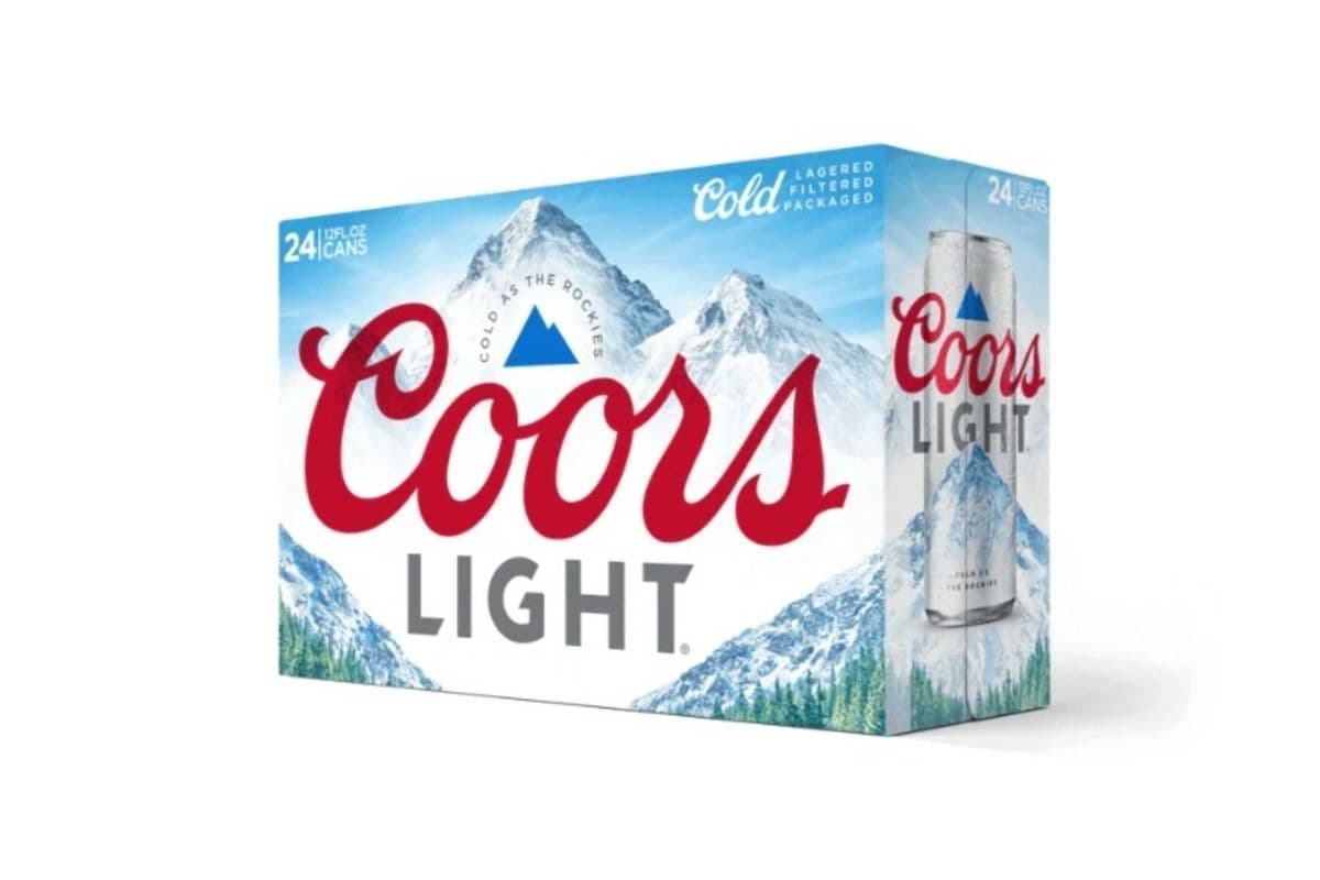 Coors Light (24 x 355 ml Cans)