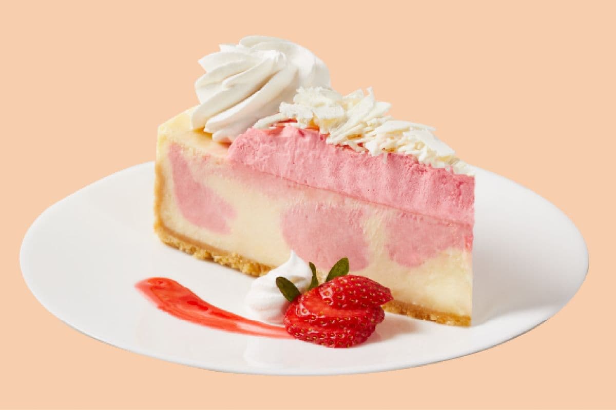 Wild Strawberry & Cream Cheesecake