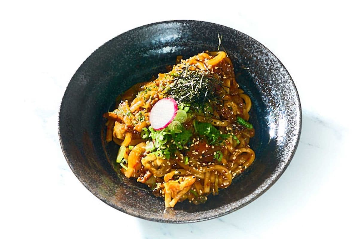 Spicy Yaki Udon (Seafood)