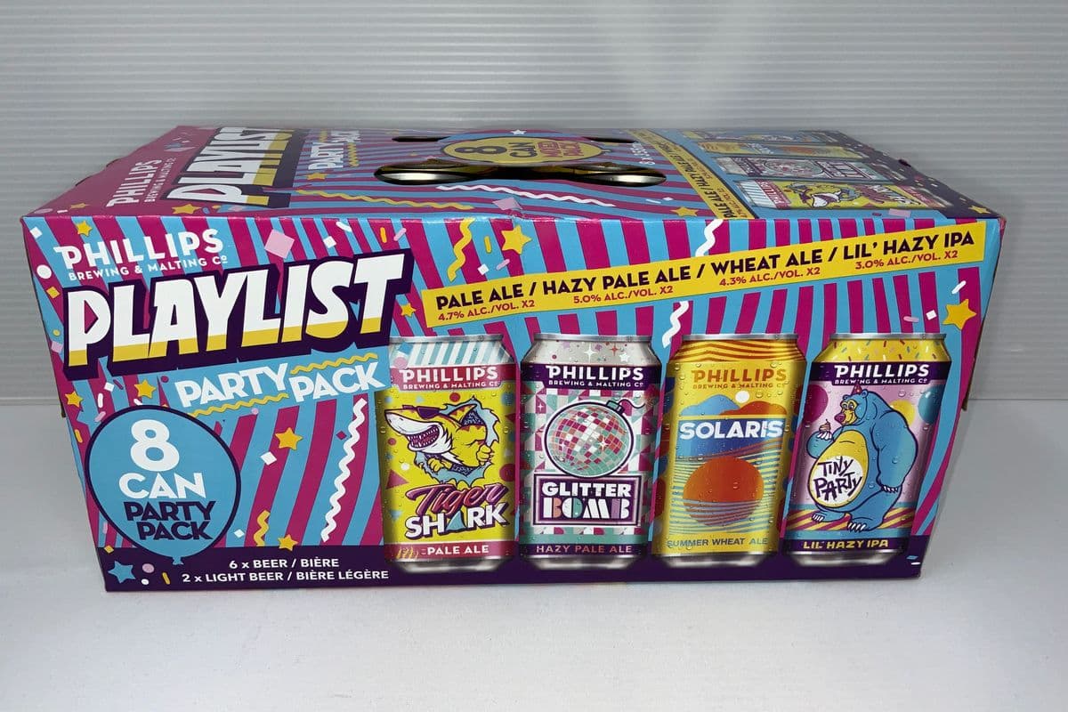 PHILLIPS - PLAYLIST PARTY PACK (8 x 473ml)