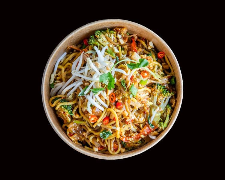 Thai Style Chow Mein Box