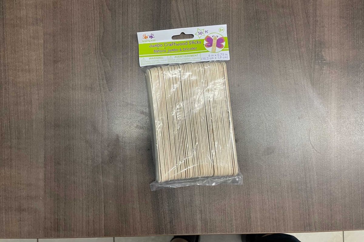 Popsicle Sticks Jumbo 50pc (80 Pack)