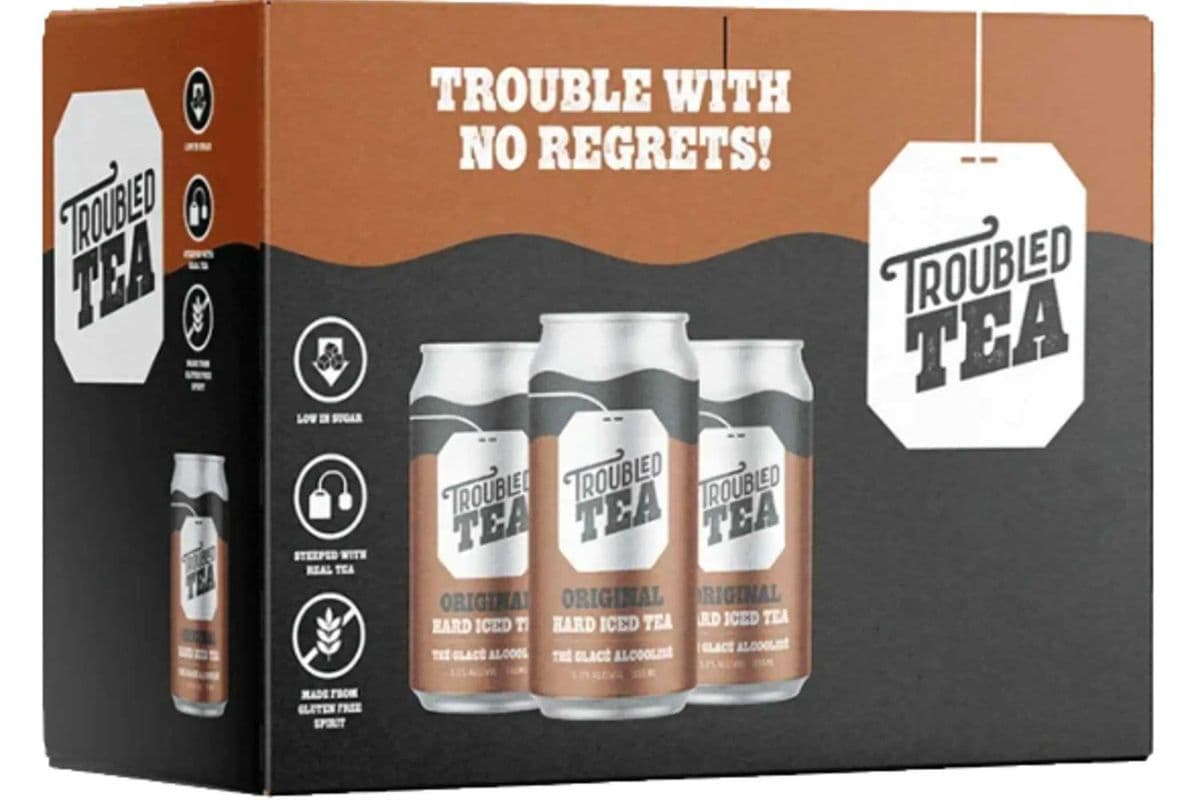 Troubled Tea Hard Iced Tea (12 x 355 ml Cans)