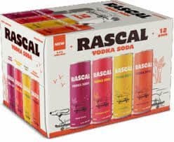 RASCAL VODKA SODA MIXER 12 CAN (12 x 355mL)