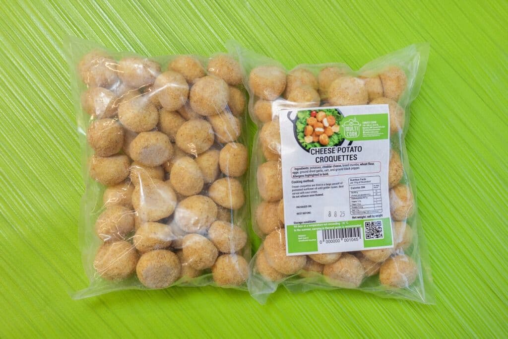 FROZEN Cheese Potato Croquettes (36-40pcs)