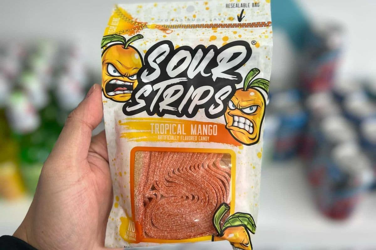Sour Strips Tropical Mango - 96g