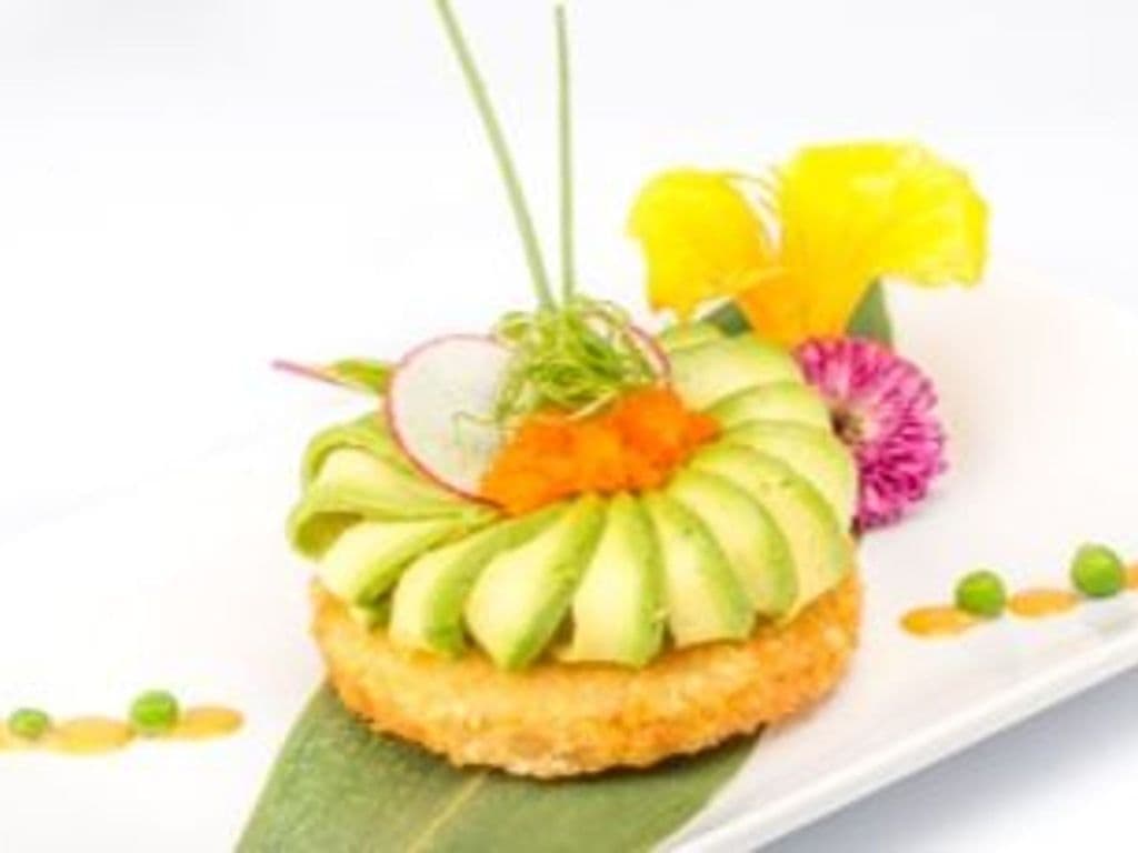 Avocado Sushi Pizza(6pcs)